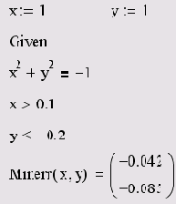   MathCAD